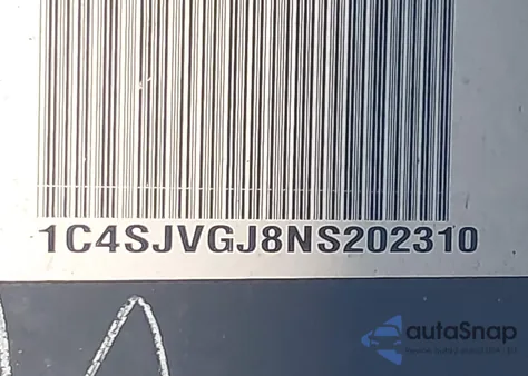 2022 Jeep Grand Wagoneer Series Iii 4X4 z USA, uszkodzony, nr VIN 1C4SJVGJ8NS202310